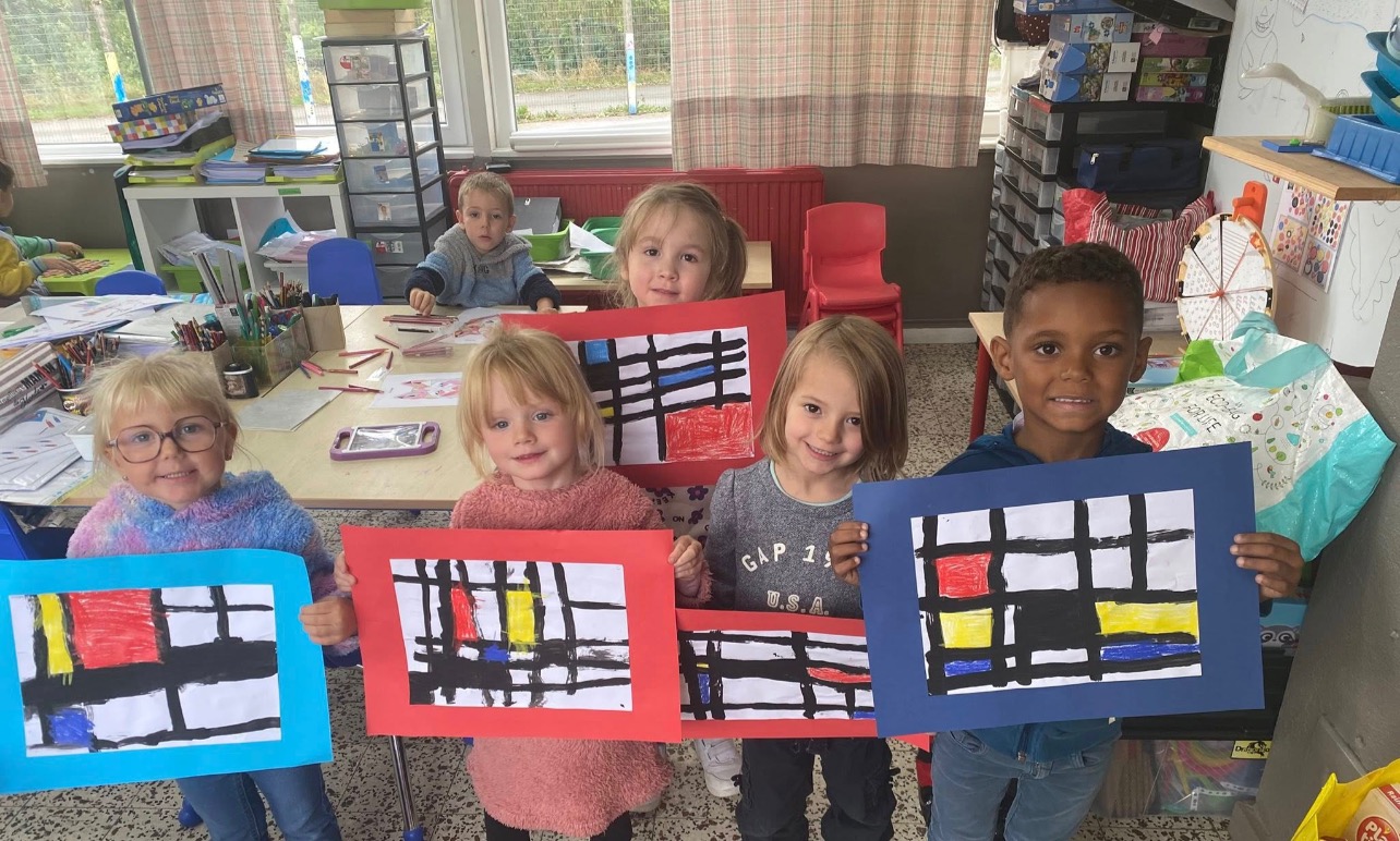 Des lignes, des formes et des couleurs