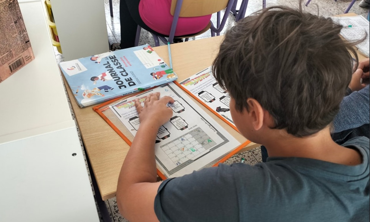 Tableau de programmation au fondamental