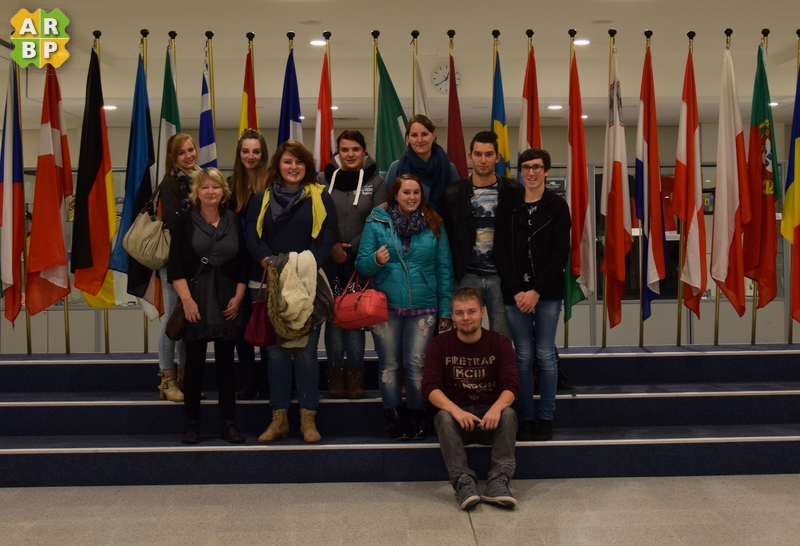 Visite du Parlement Européen avec des élèves du degré supérieur de l'implantation de Paliseul